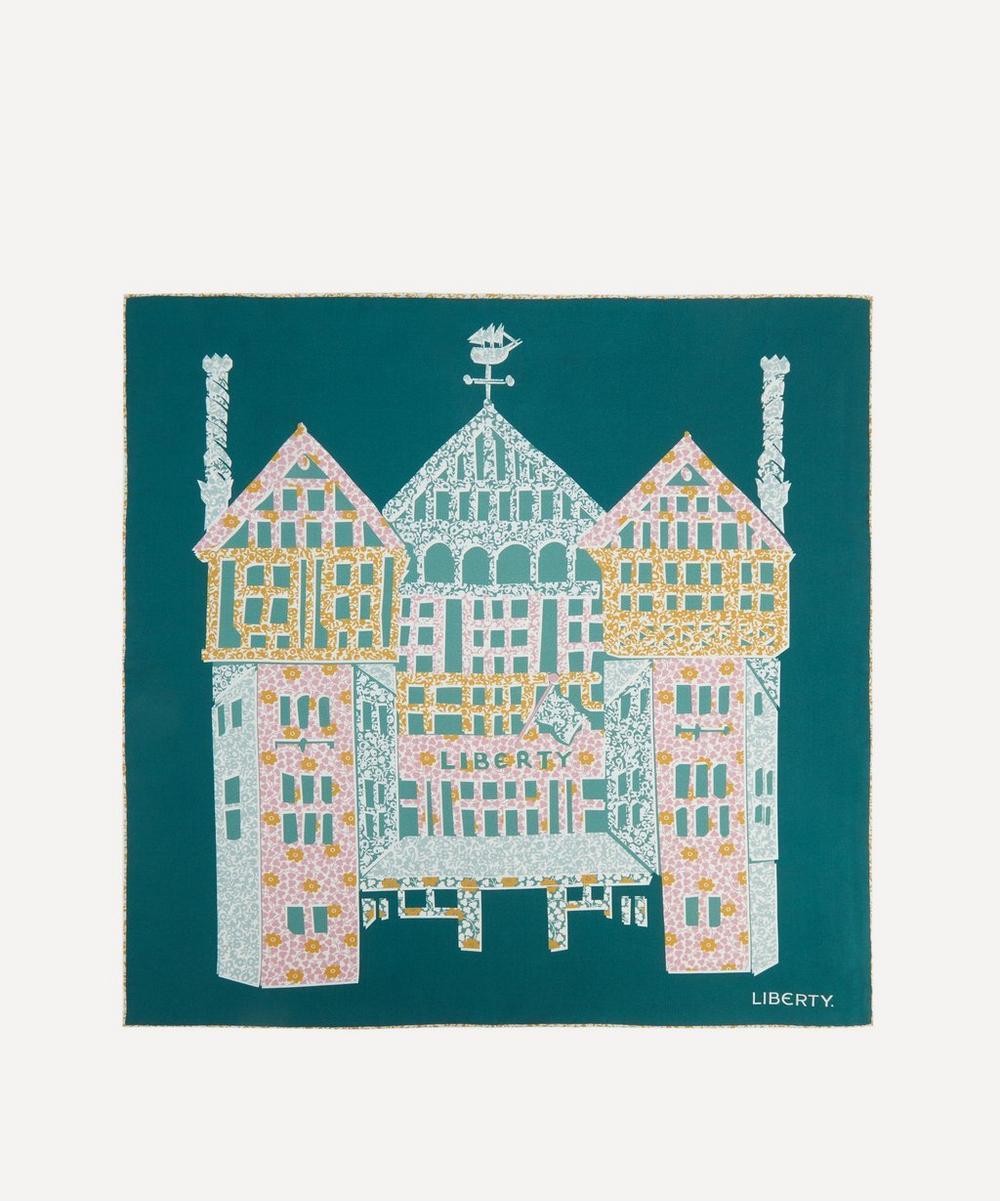 Liberty London Liberty Tudor Silk Pocket Square