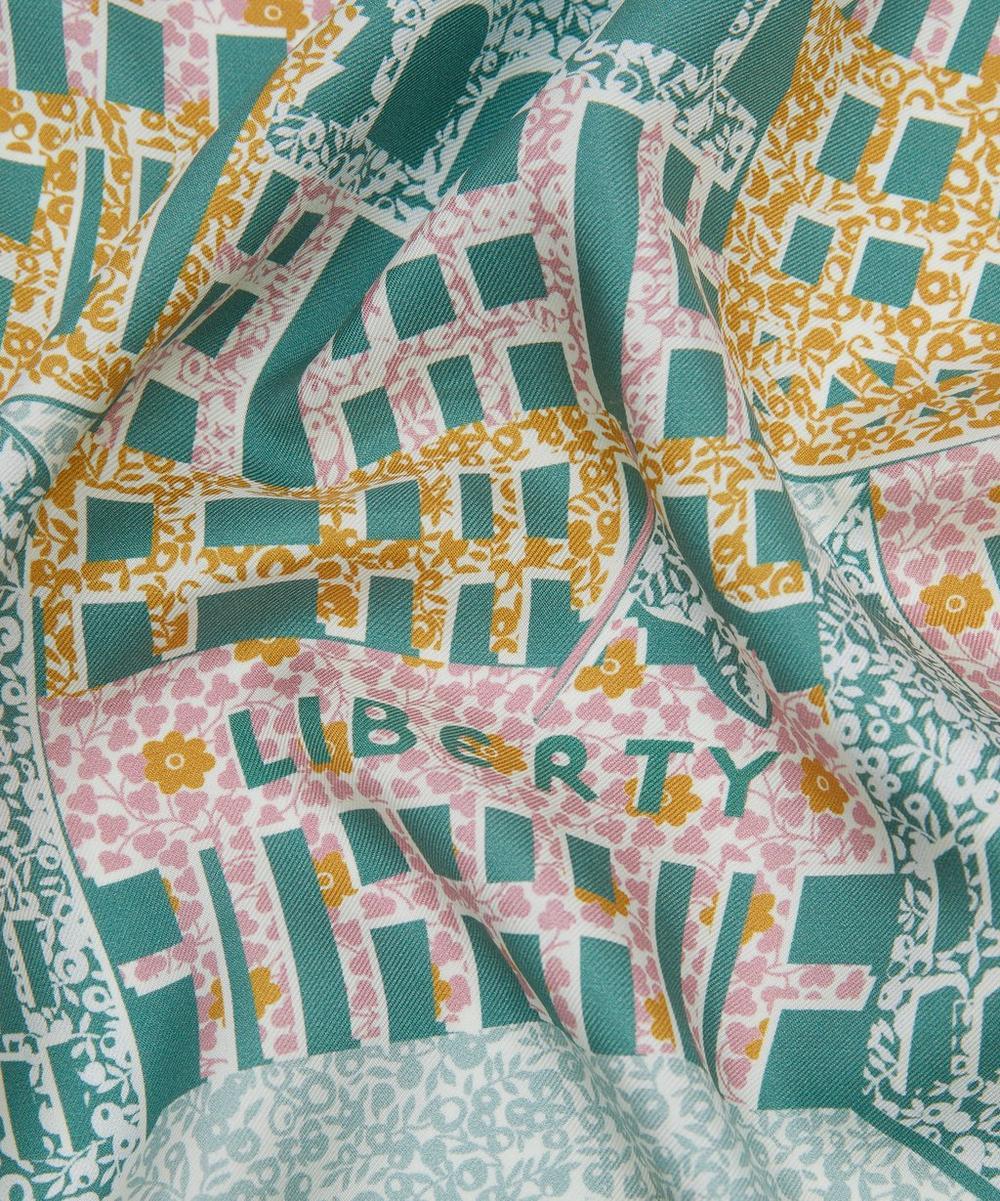 Liberty London Liberty Tudor Silk Pocket Square