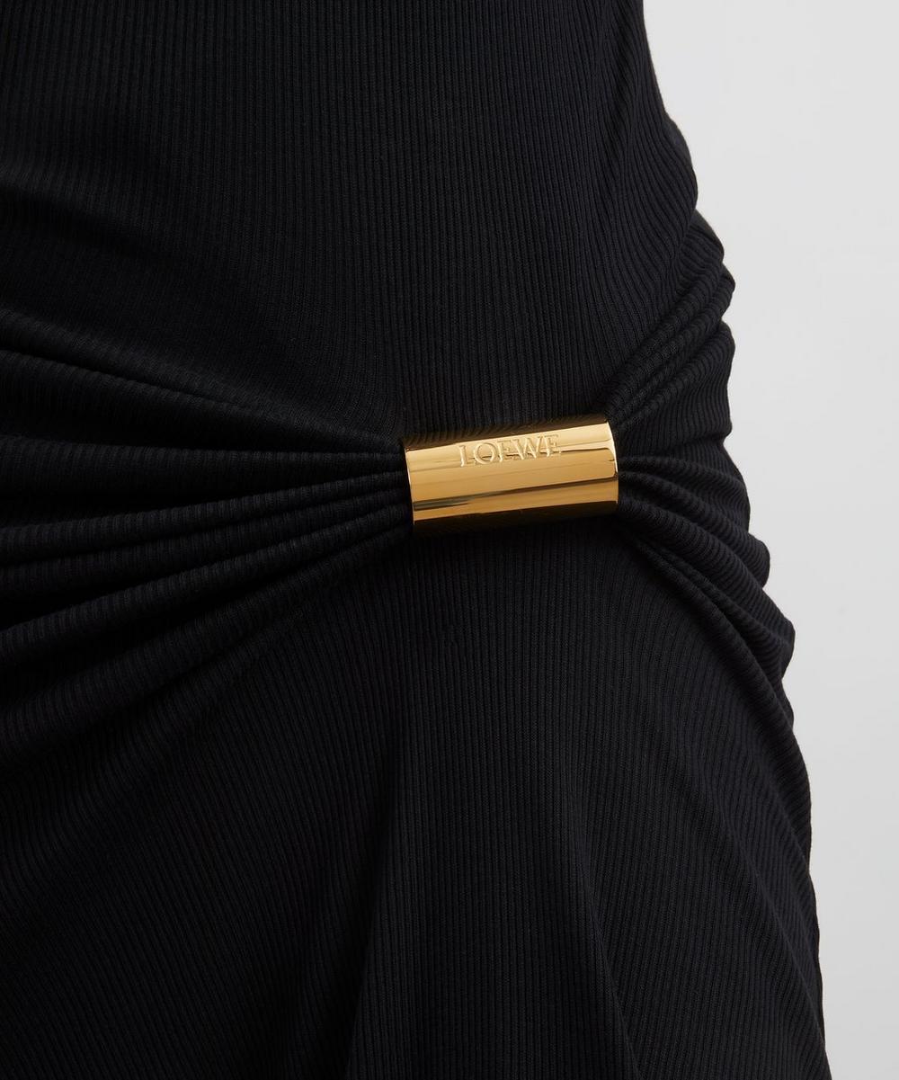 Liberty London Loewe Black Tank Dress