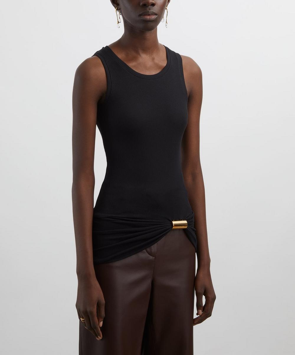 Liberty London Loewe Black Tank Top