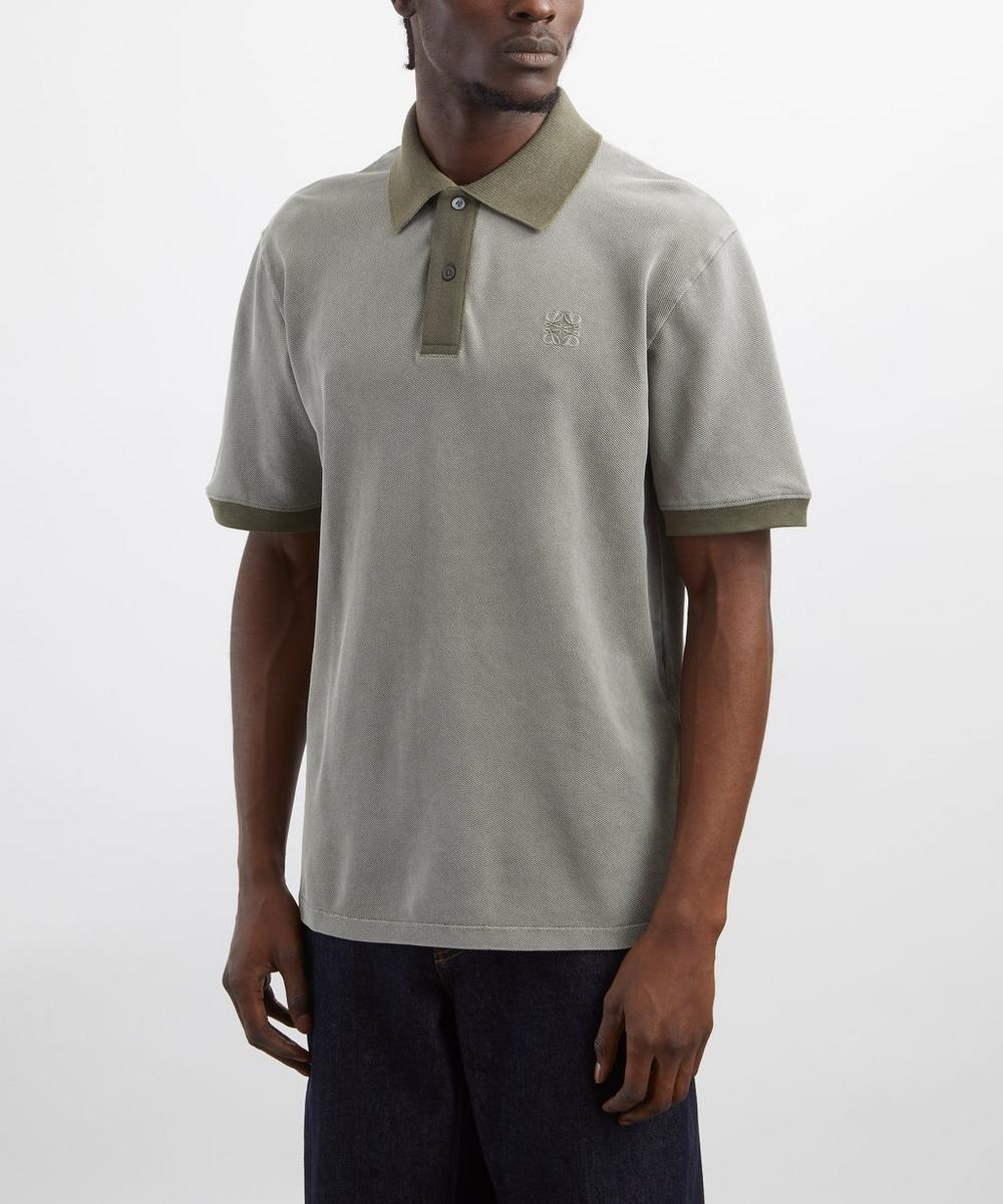 Liberty London Loewe Distressed Polo Shirt