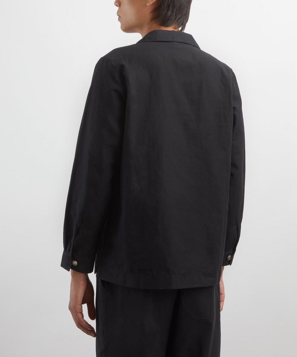 Liberty London Marané El Abrazo Black Cotton Shirt