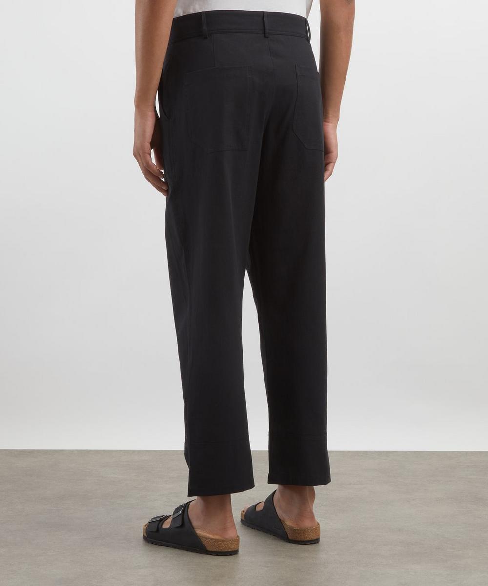 Liberty London Marané Navy El Tony Cotton Trousers