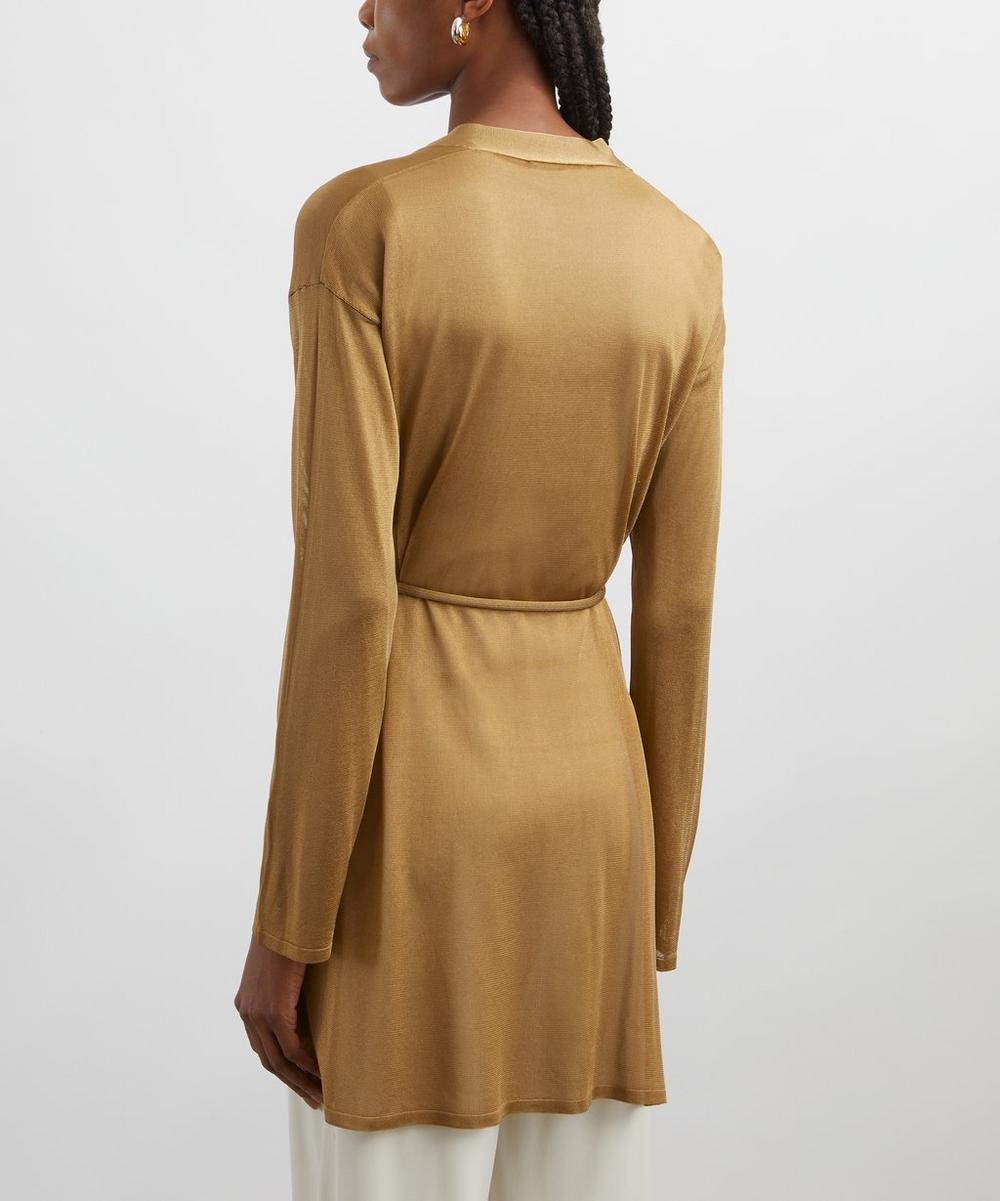 Liberty London Max Mara Danza Midi Wrap Cardigan