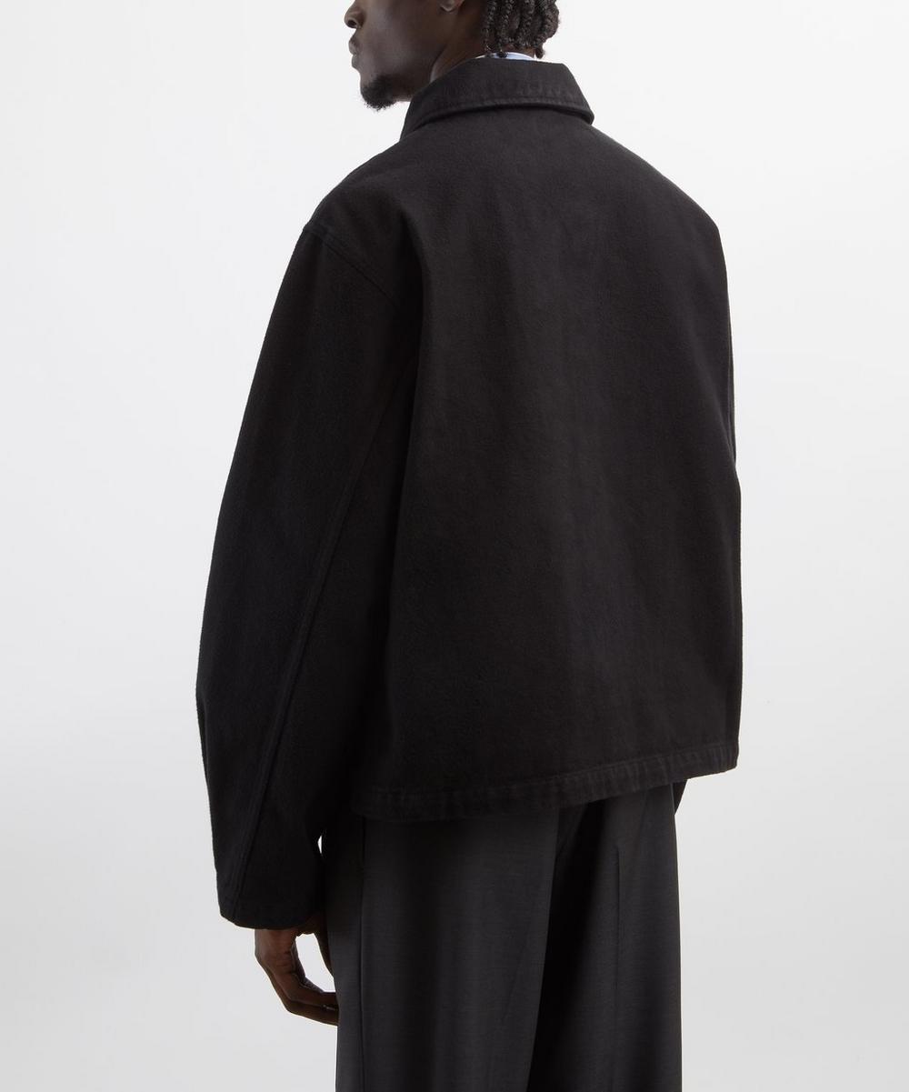 Liberty London Mfpen Brushed Black Painters Jacket