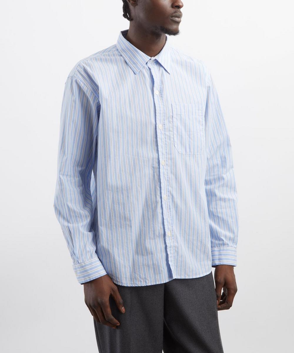 Liberty London Mfpen Finance Stripe Distant Shirt