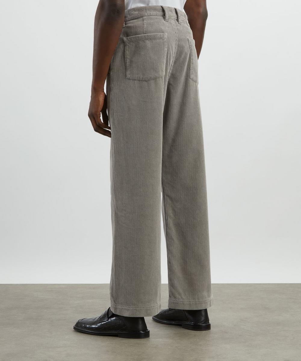Liberty London Mfpen Stained Grey Cord Trousers