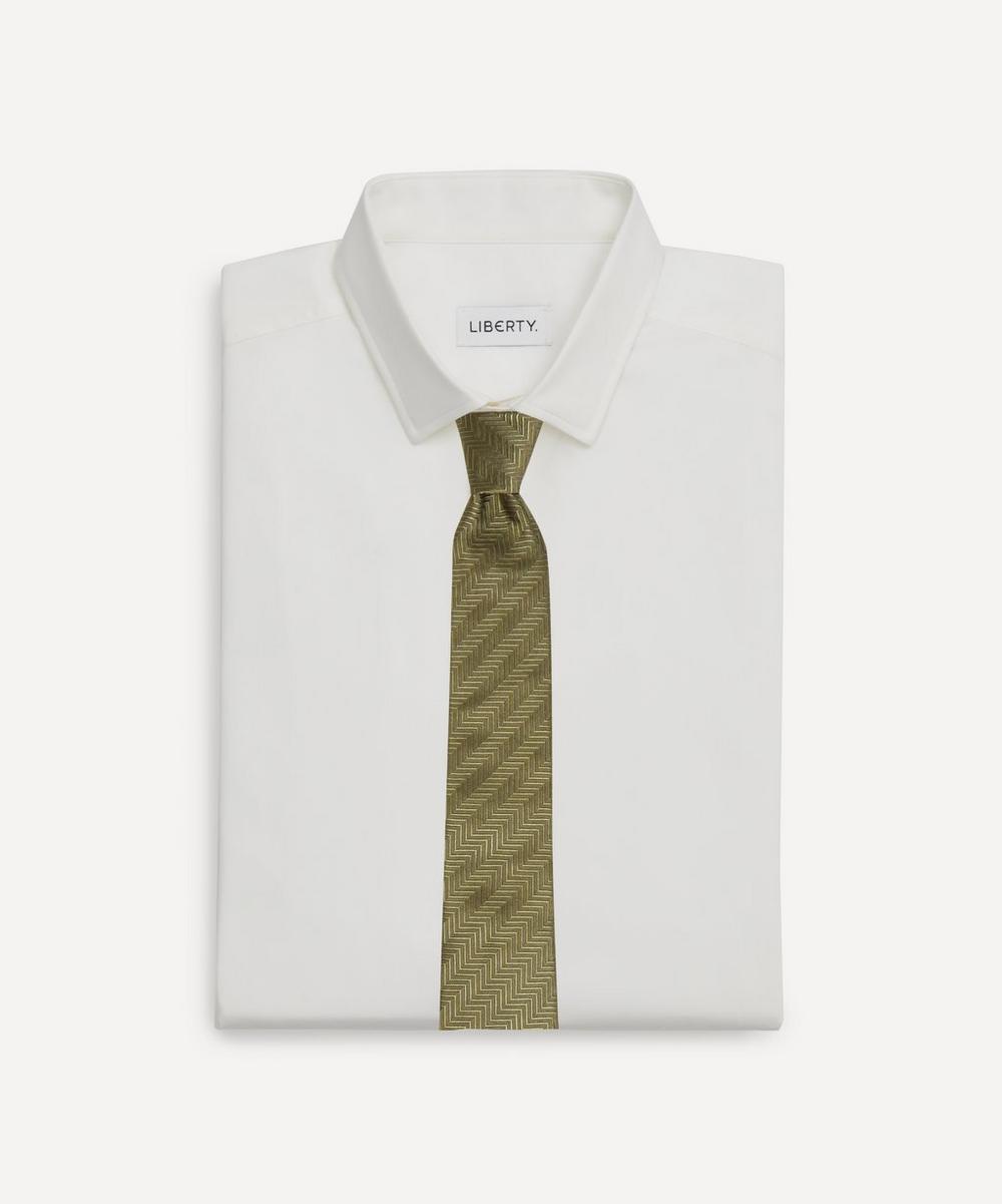 Liberty London Missoni Chevron Zig-Zag Silk Tie