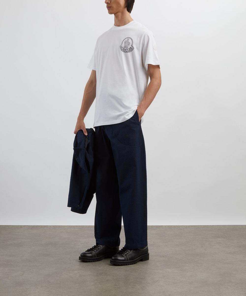 liberty london Moncler Logo T-Shirt