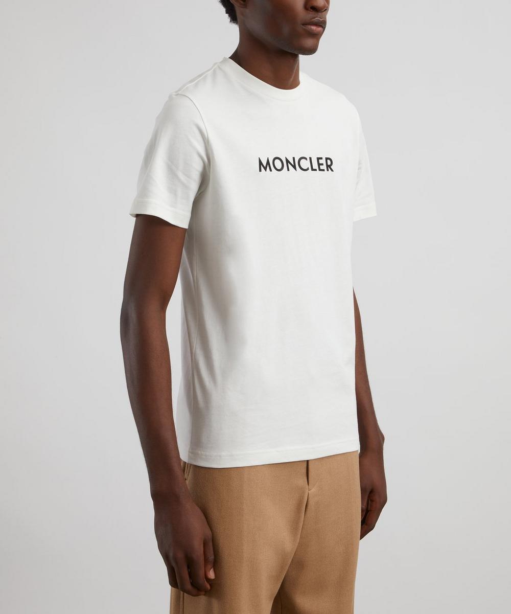 Liberty London Moncler Rubberized Logo T-Shirt