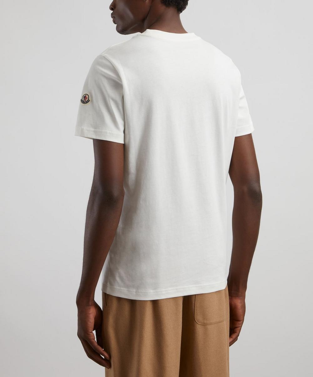 Liberty London Moncler Rubberized Logo T-Shirt