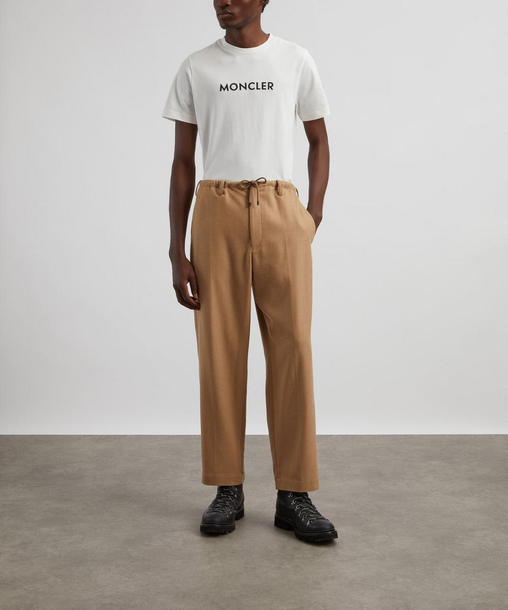 liberty london Moncler Rubberized Logo T-Shirt