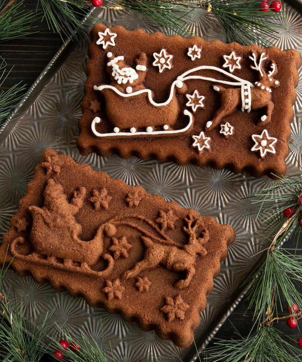 Liberty London Nordic Ware Santa’s Sleigh Loaf Pan