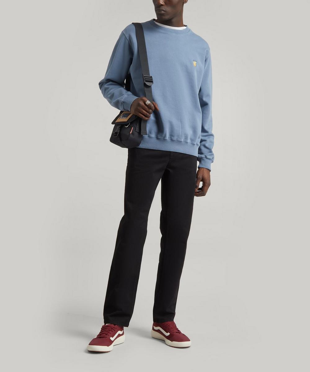 Liberty London Nudie Jeans Easy Alvin Black Chinos