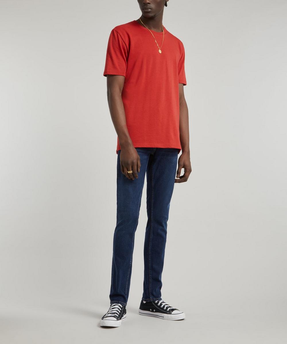 Liberty London Nudie Jeans Lean Dean New Ink Jeans