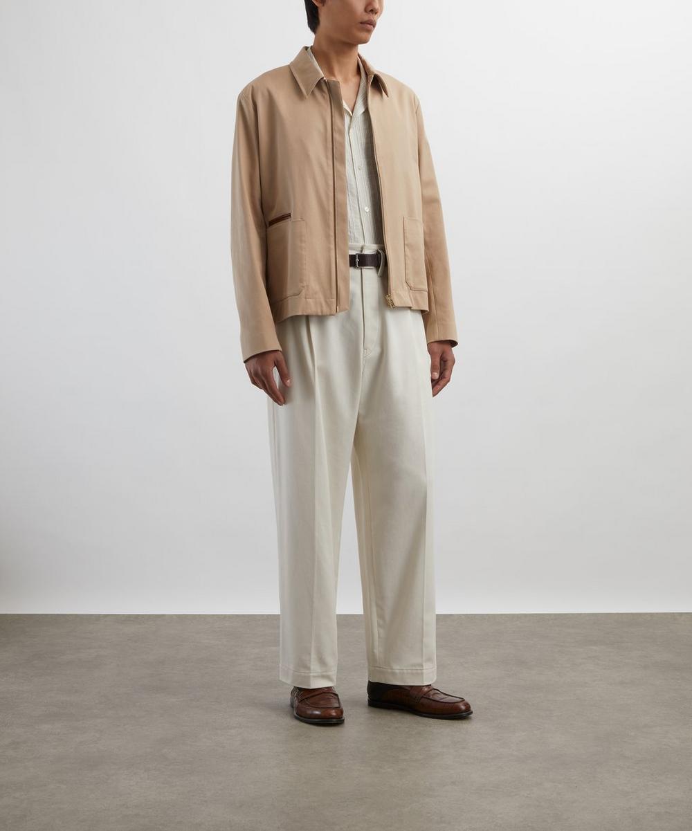 liberty london Paul Smith Beige Harrington Jacket