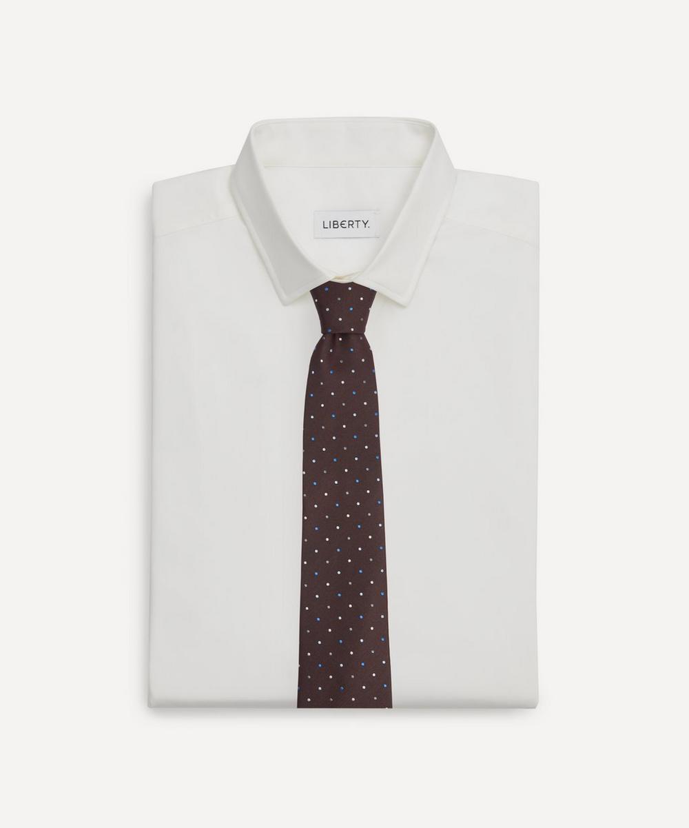 liberty london Paul Smith Polka Dot Silk Tie