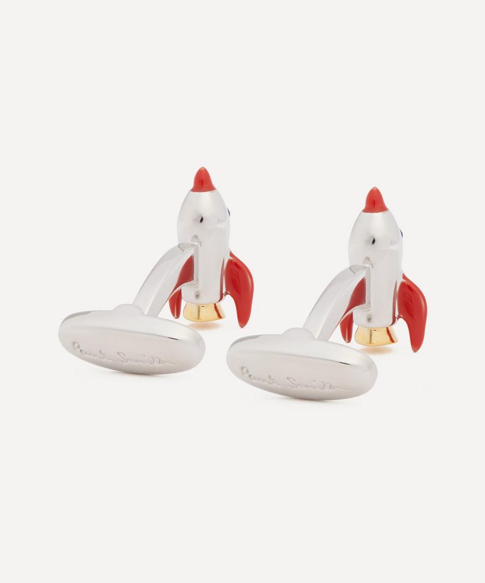 Liberty London Paul Smith Rocket Ship Cufflinks