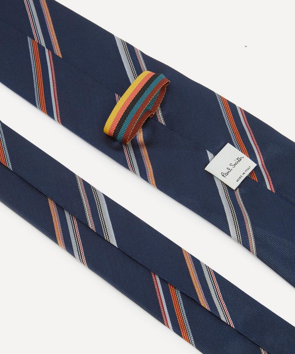 Liberty London Paul Smith Two-Stripe Silk Tie