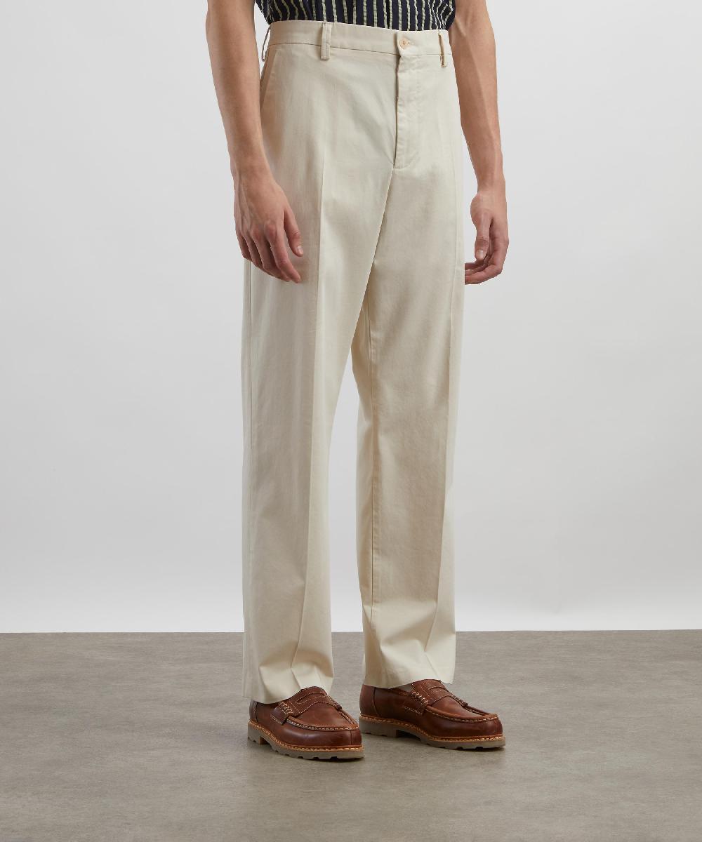 Liberty London Paw Tailored Relaxed-Fit Trousers