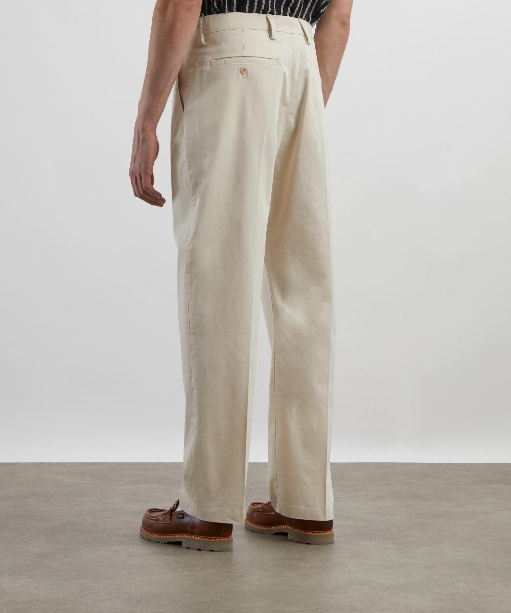 Liberty London Paw Tailored Relaxed-Fit Trousers