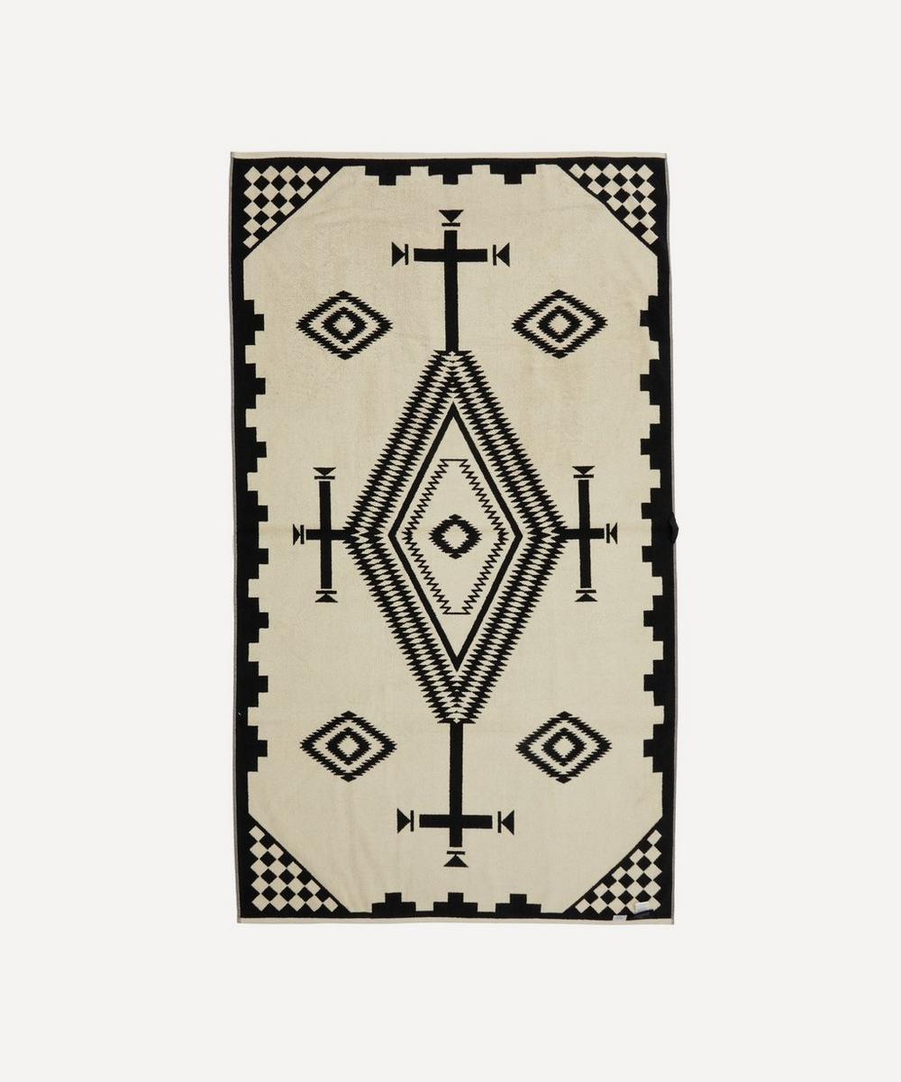 liberty london Pendleton Oversized Jacquard Towel