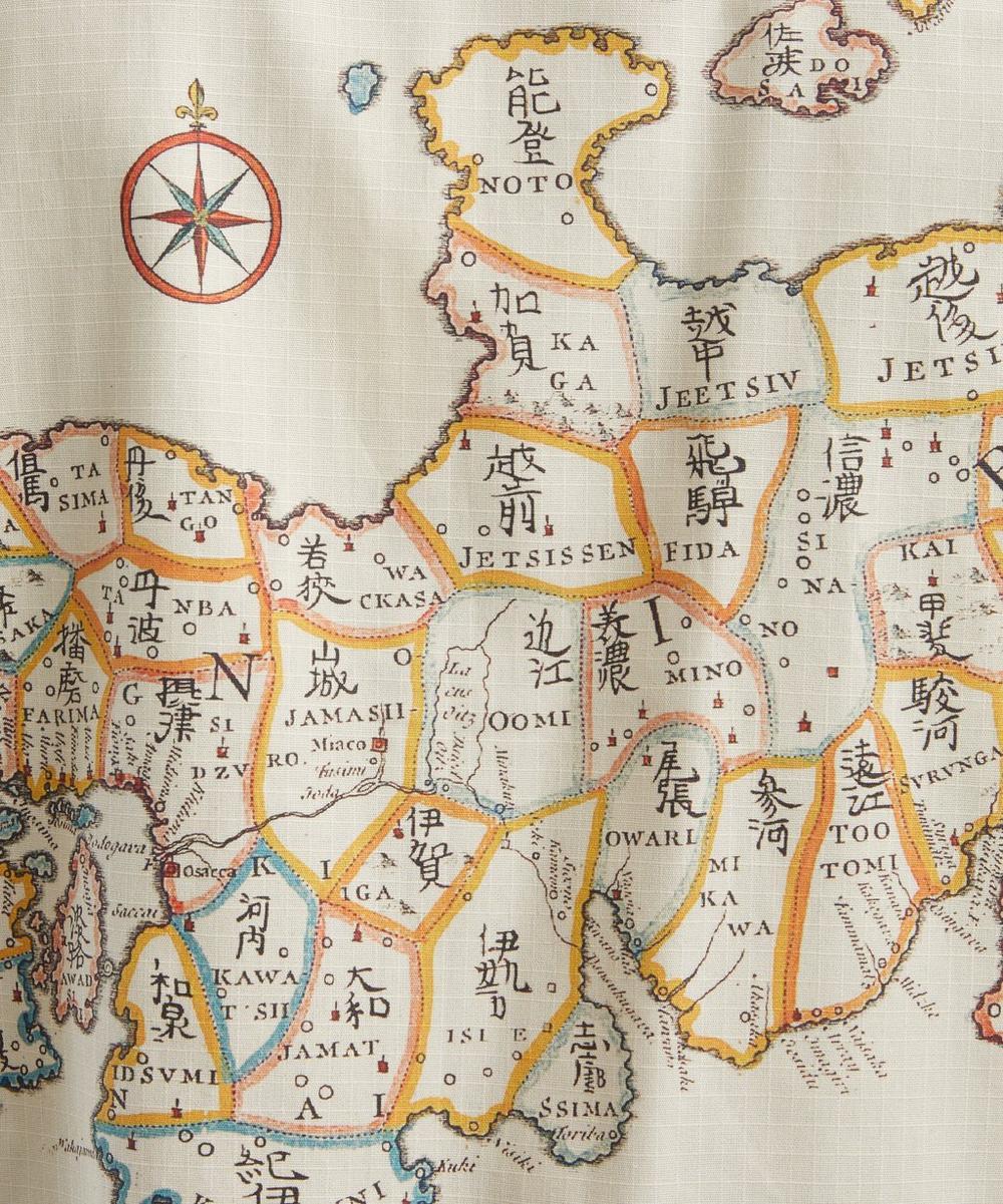 Liberty London Percival Ex Libris Cuban Shirt