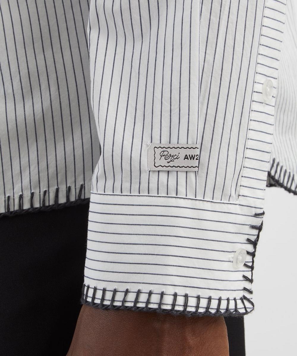 Liberty London Percival Index Stripe Pearce Shirt