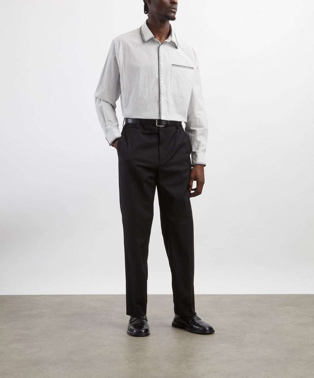 liberty london Percival Index Stripe Pearce Shirt