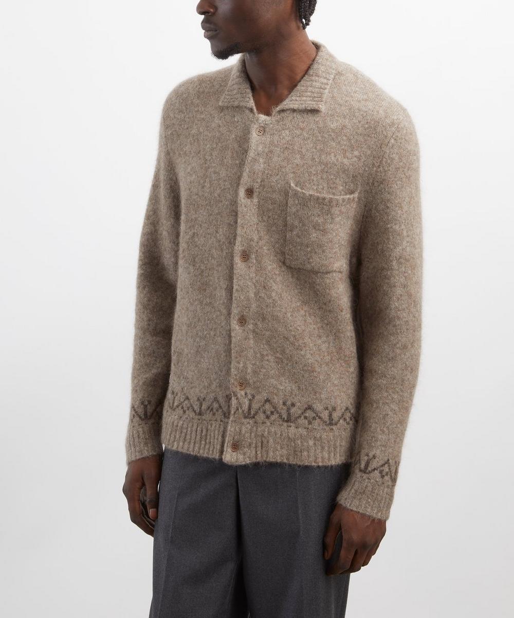 Liberty London Percival Novel Collared Cardigan