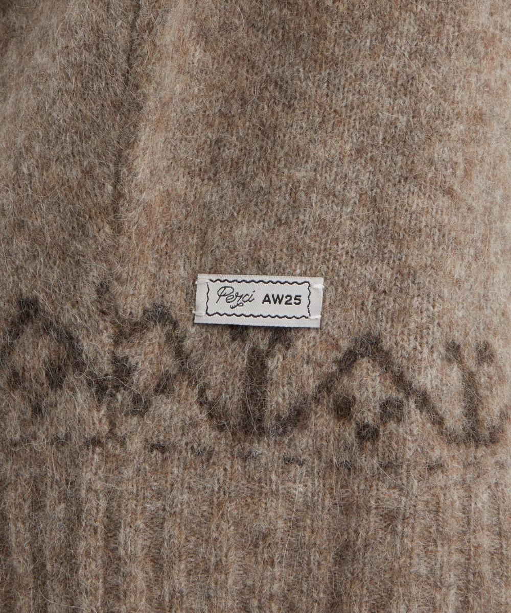 Liberty London Percival Novel Collared Cardigan