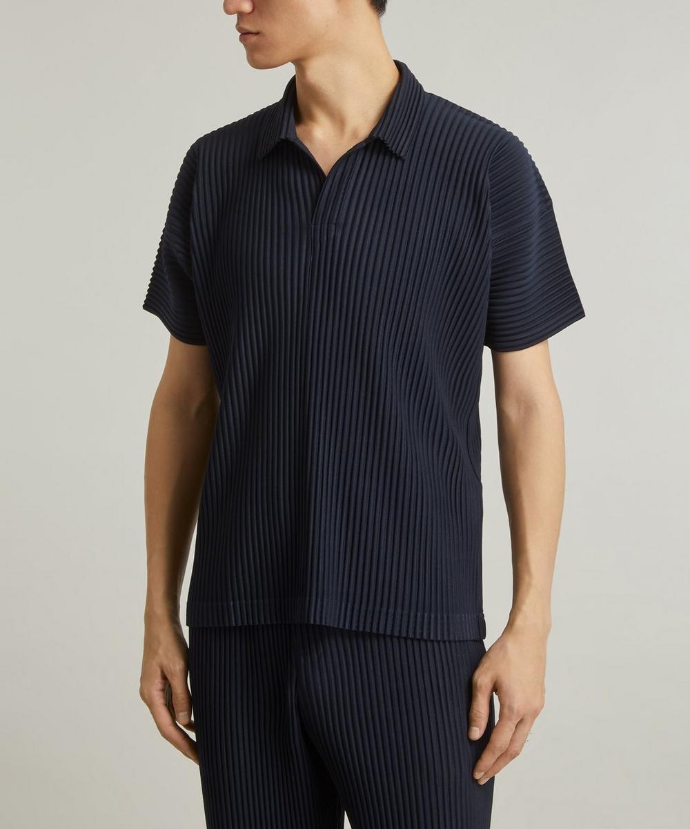 Liberty London Pleated Polo Shirt