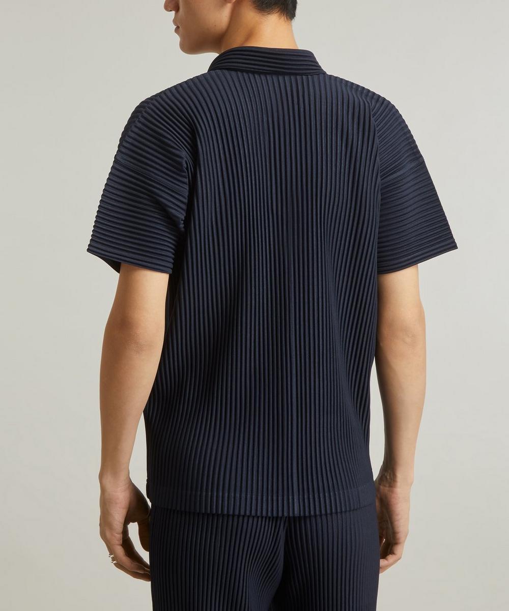 Liberty London Pleated Polo Shirt