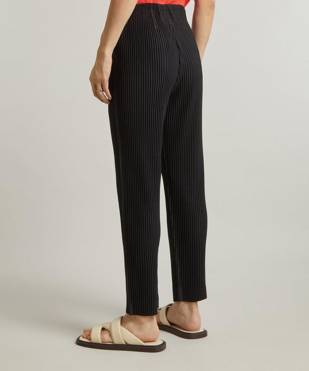 Liberty London Pleated Straight Leg Trousers