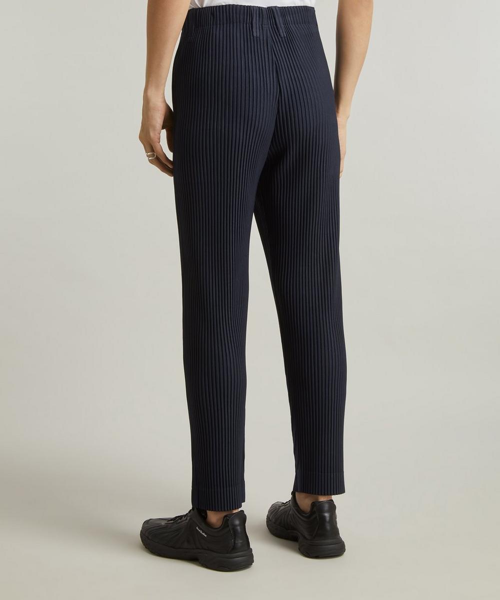 Liberty London Pleated Straight Leg Trousers
