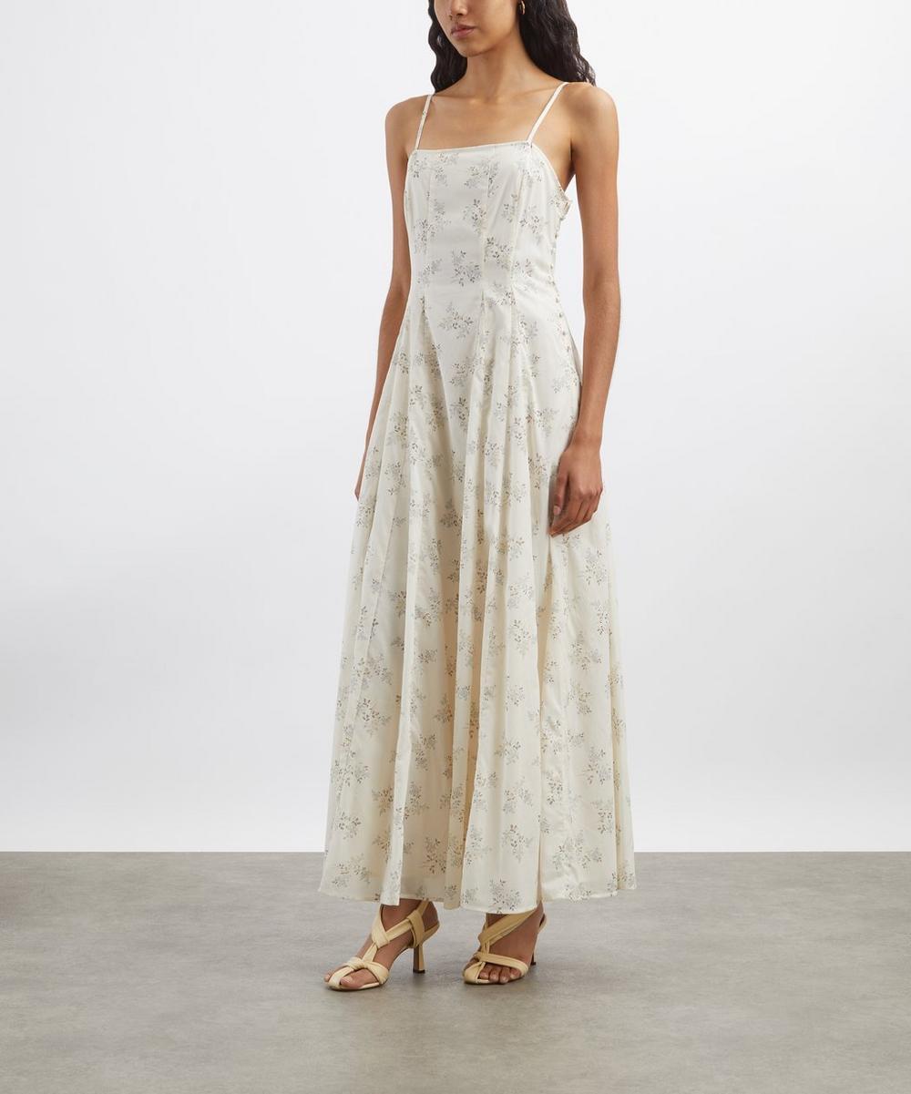 Liberty London Posse Paloma Blue Blooms Maxi Dress