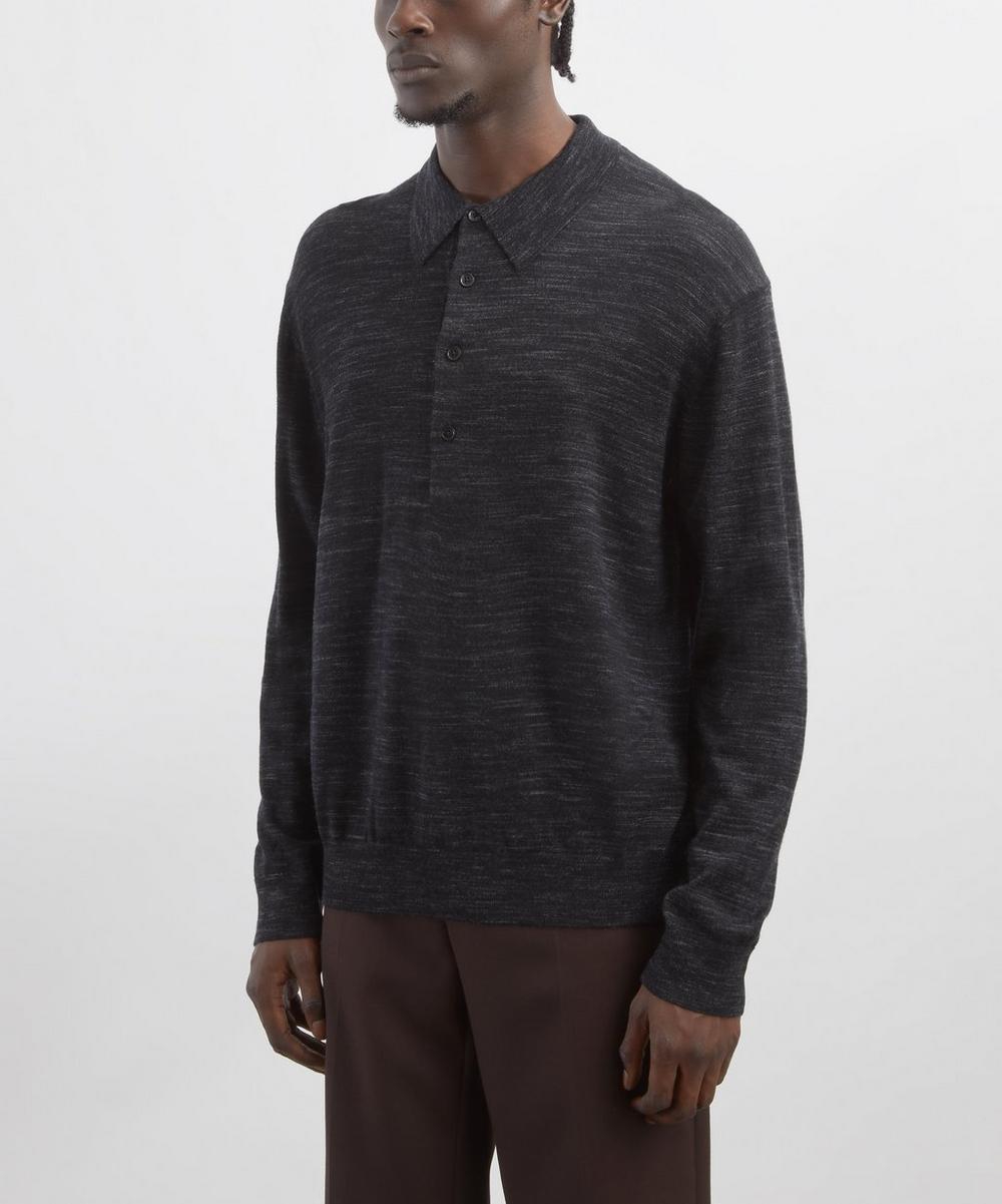 Liberty London Raymond Wool Polo Shirt