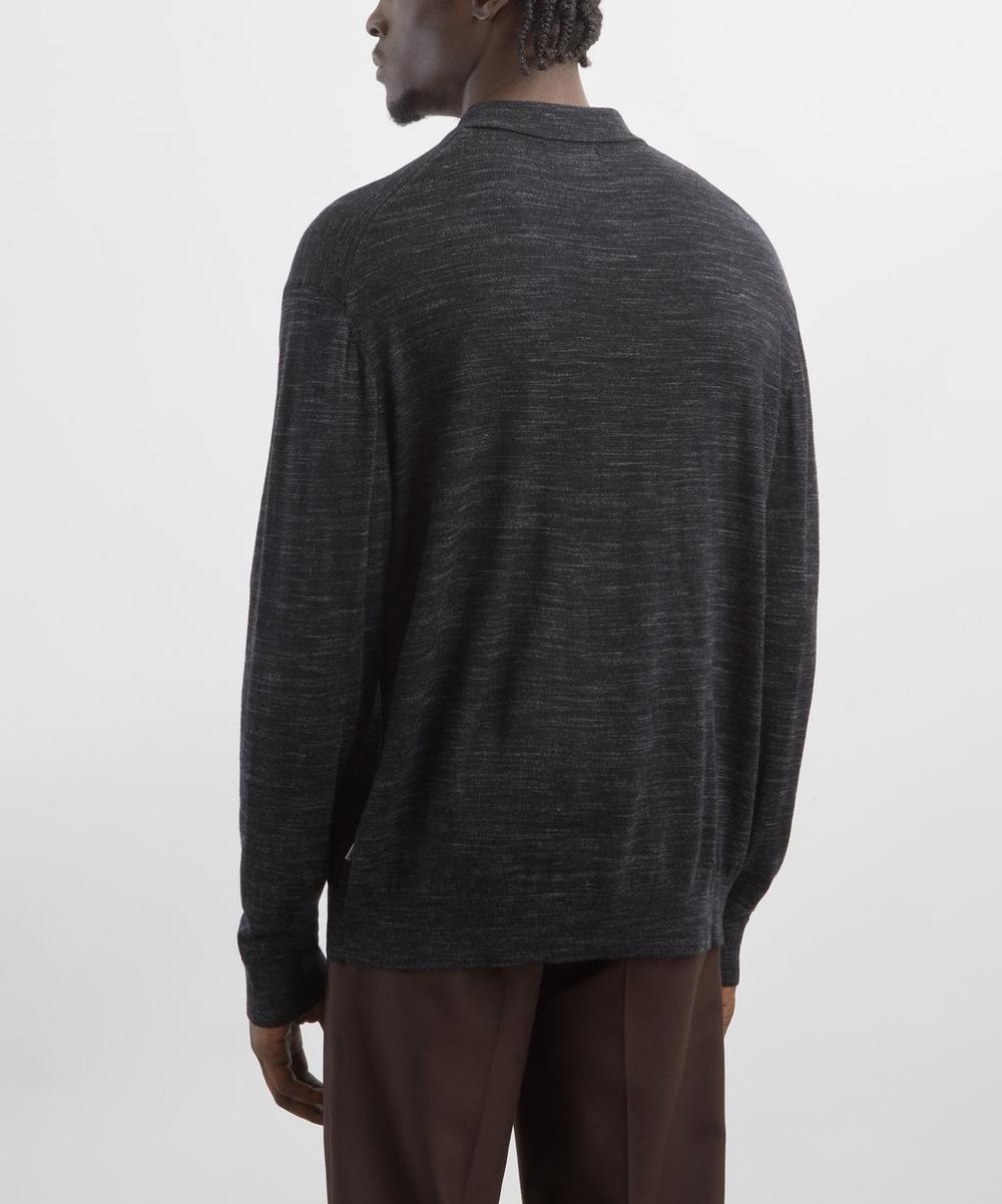 Liberty London Raymond Wool Polo Shirt