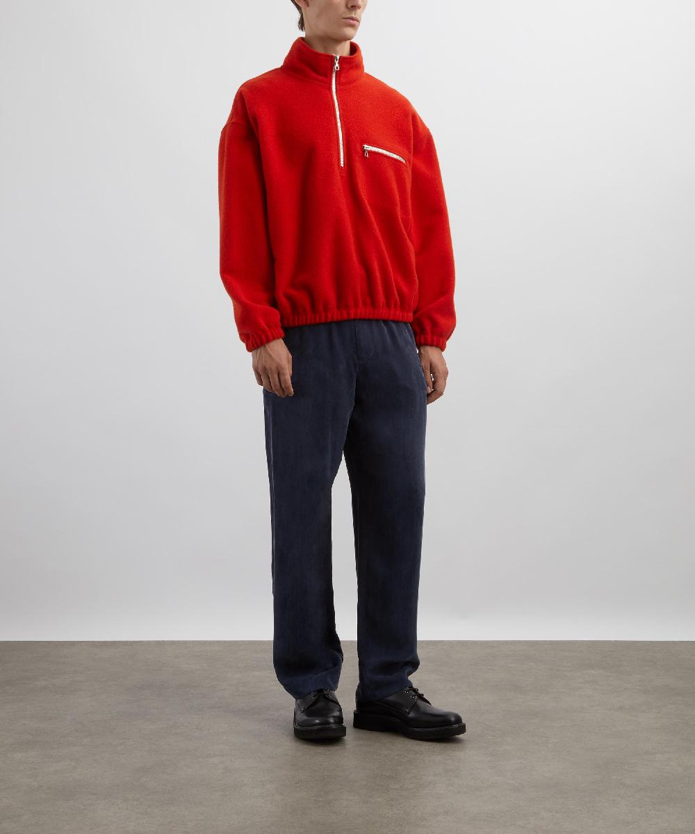 liberty london Rier Zipped Wool Fleece