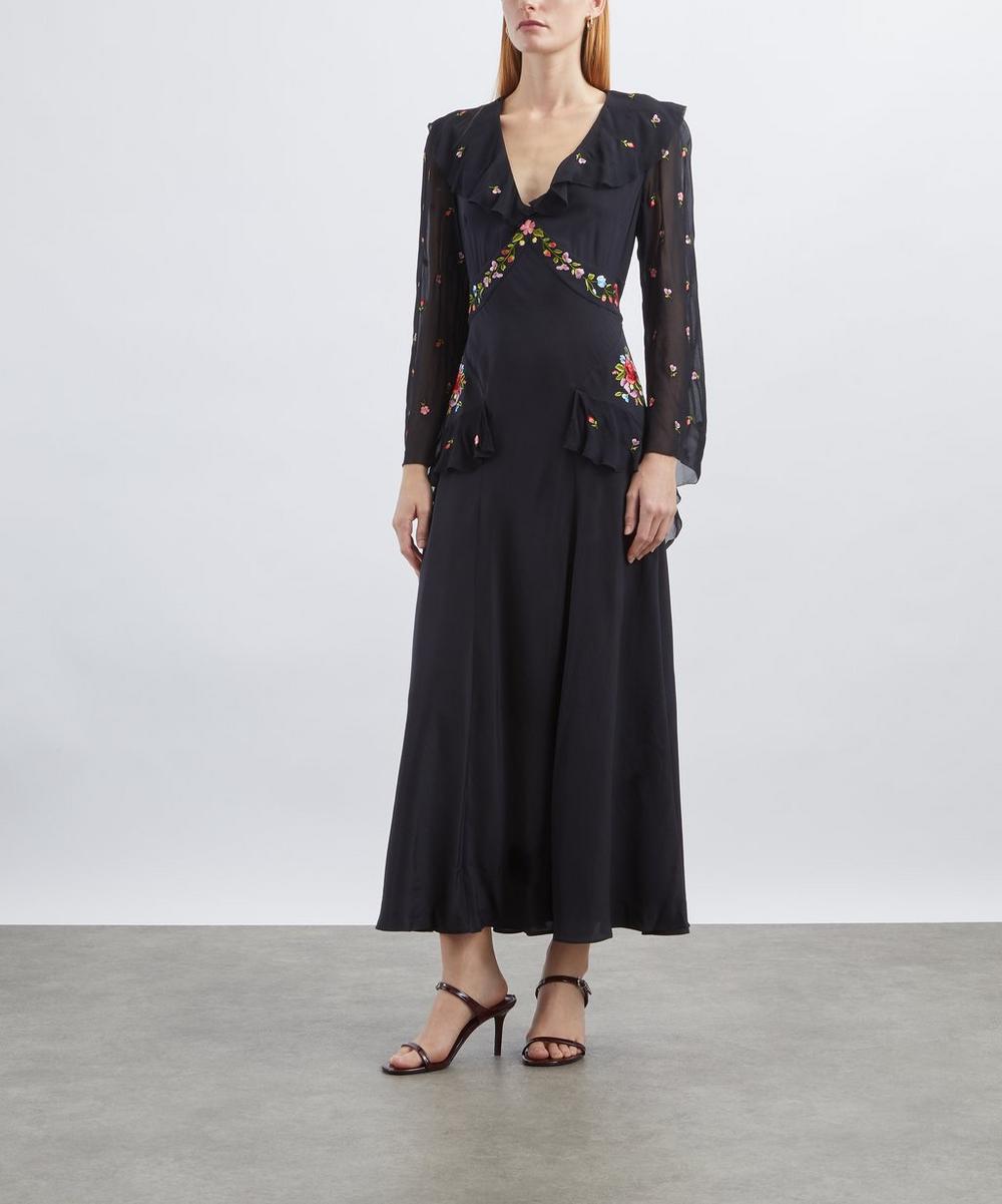 Liberty London RIXO Cedar Silk Dress