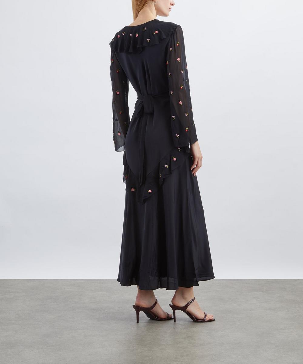 Liberty London RIXO Cedar Silk Dress