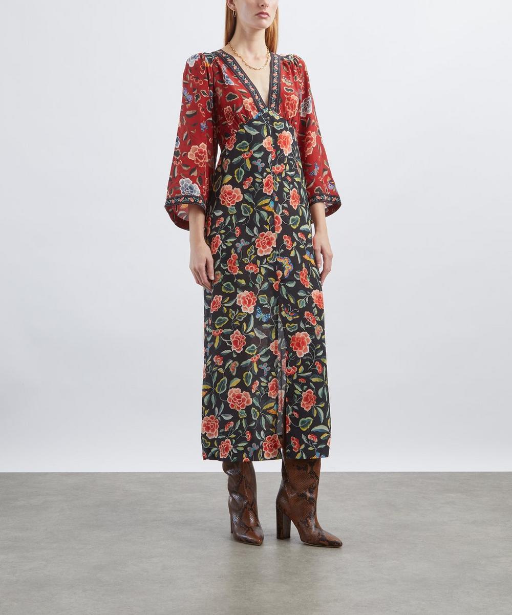 Liberty London RIXO Dahlia Silk Dress