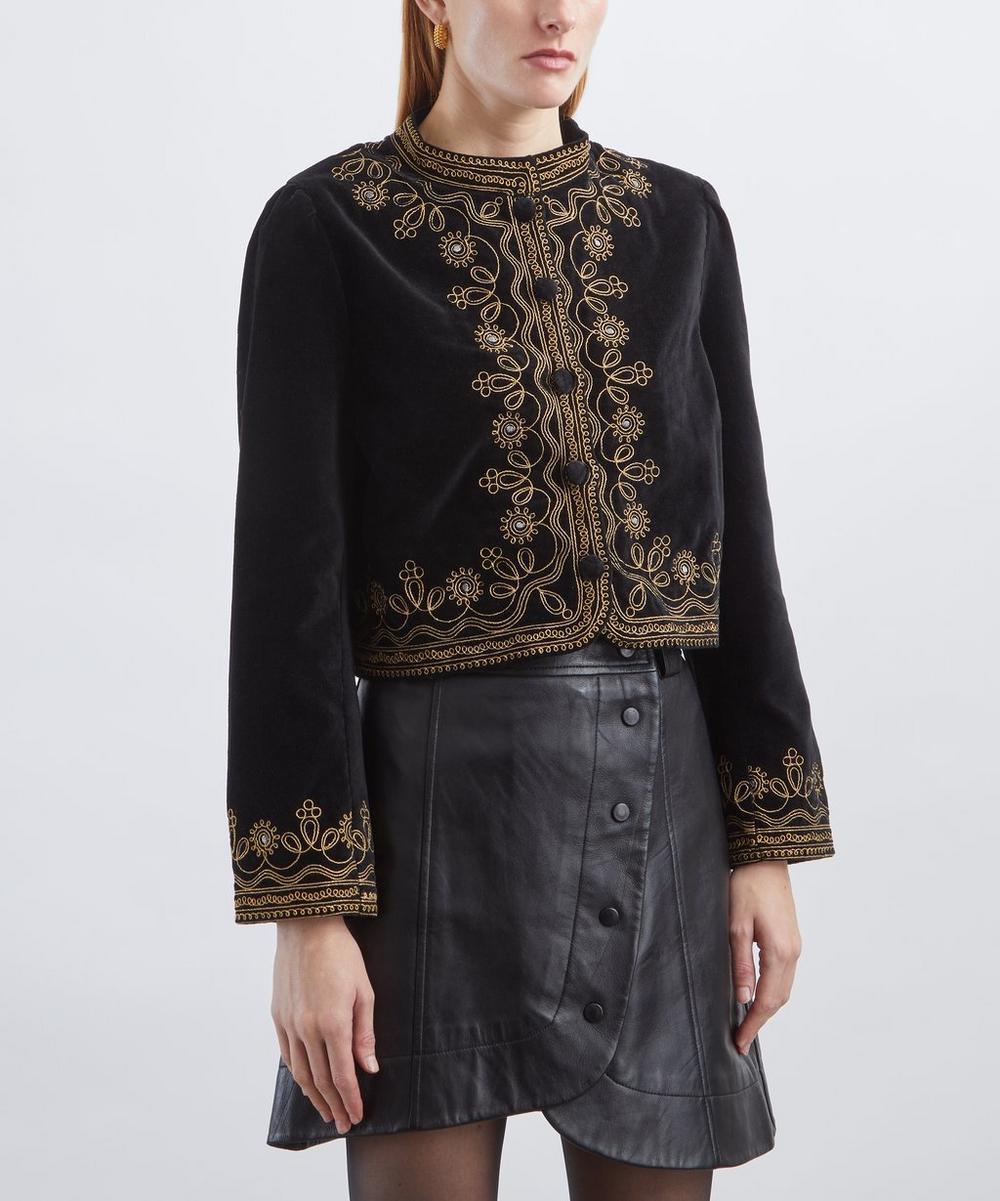 Liberty London RIXO Denver Velvet Jacket