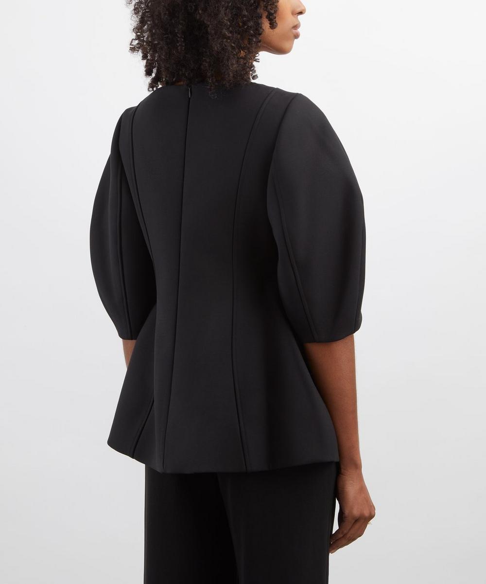 Liberty London Róhe Structural Peplum Top