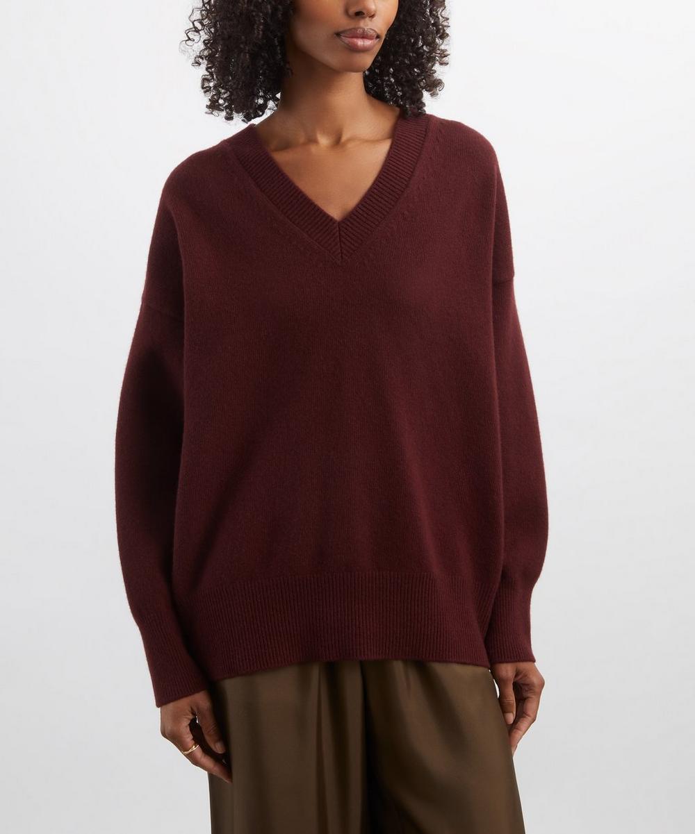 Liberty London Róhe V-neck Knitted Jumper