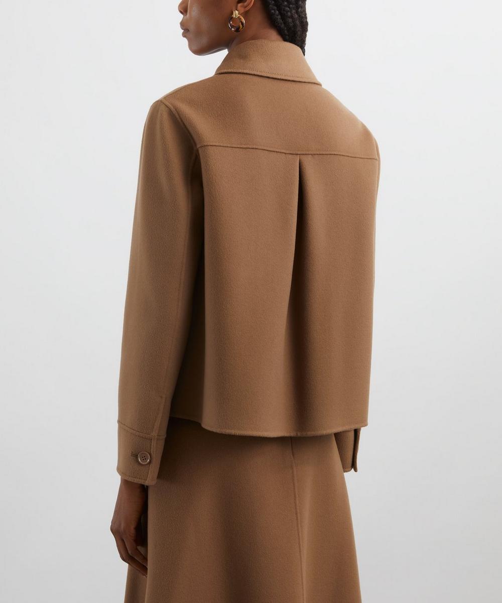 Liberty London S Max Mara Winter Wool Jacket