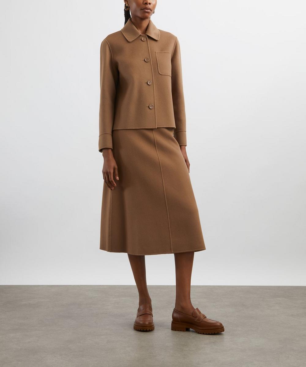 liberty london S Max Mara Winter Wool Jacket