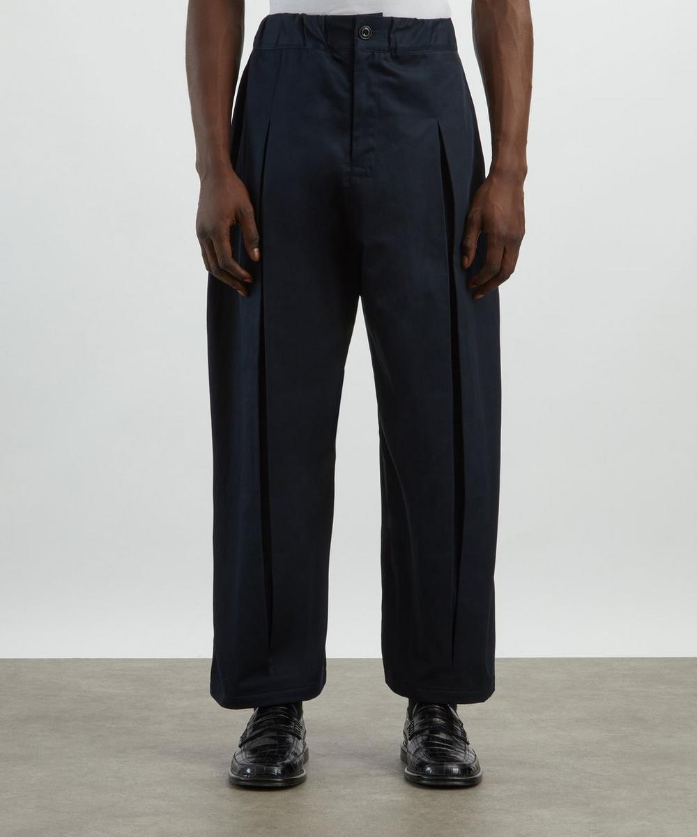 Liberty London SAGE NATION Box Pleat Trousers