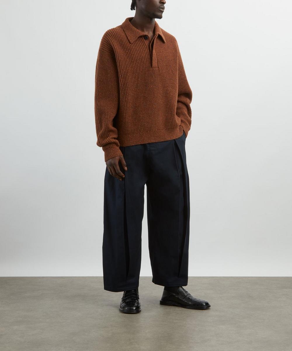 liberty london SAGE NATION Box Pleat Trousers