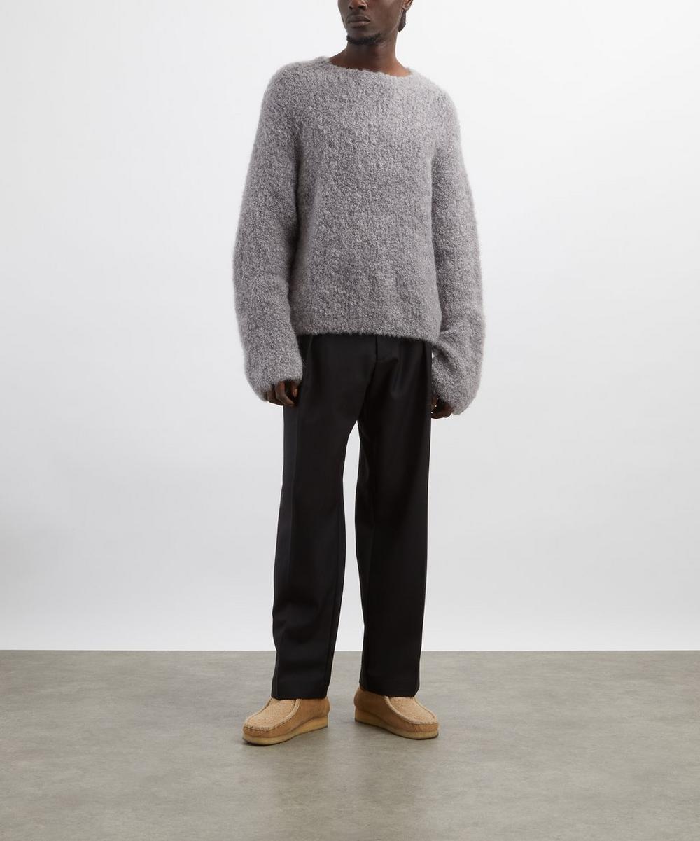 liberty london Séfr Jermaine Brushed Wool Jumper